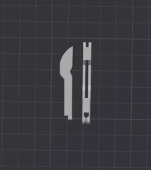 Sword Arms (2 pack) for Dummy 13 | 3D Printed Action Figure Doll Accessory