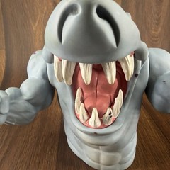 Vintage Street Sharks ~Blades ~ Hand Puppet Hammerhead 1994 Street Wise Designs