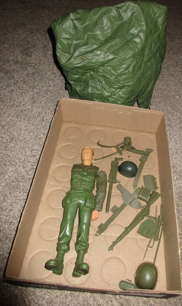 Marx Stony Stonewall Smith Army Action Figure Tent Body Parts Accessories