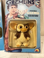 LJN Gremlins Gizmo Poseable Mogwai Action Figure, Plastic, 1984 Vintage & Stripe