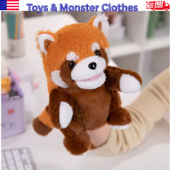 Animal Hand Puppet Plush Toy Soft Stuffed Doll Kids Gift Husky Fox Bear