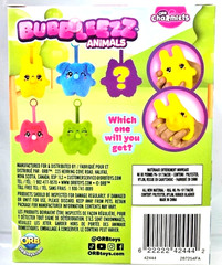 Orb Charmlets * Mys BUBBLEEZZ ANIMALS, Blows bubbles plush fidget * You Choose