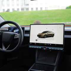 Tesla Model 3, Y Center Console Physical Control Button Multiple Functions, 2020