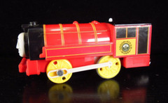 Lot of 7 Train Cars, 5 Thomas the Tank Engine Plastic, Die Cast Metal