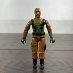 Roadblock (v1) Complete 1984 GI Joe ARAH Action Figure Near Complete