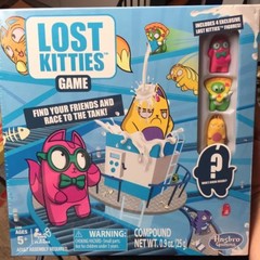 Lost Kitties Series 1 Board Game Brand New Comes w/ 4 Exclusive Cat Figures AR9