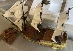 Pirates of The Caribbean Black Pearl Pirate Ship Remote Control New