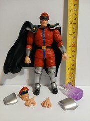 Ultra Street Fighter II M. Bison 6″ inch action figure JADA Toys 2024 complete