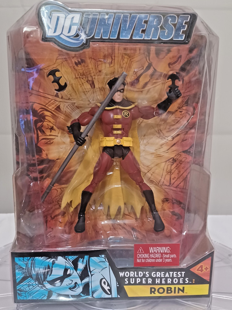 Mattel DC Universe Classics World’s Greatest Super Heroes Wave 3 – Robin -Sealed