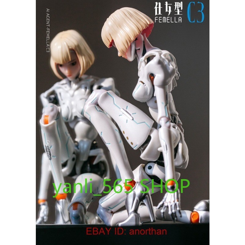 Guke Gong Fang GK01FEC3 AI Agent Maiden Type C3 1/12 Action Figure in Stock