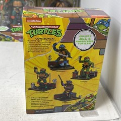 Lot of (4) TMNT 1988 Remastered 40th Anniversary Figures NIB Mike Don Leo Raph