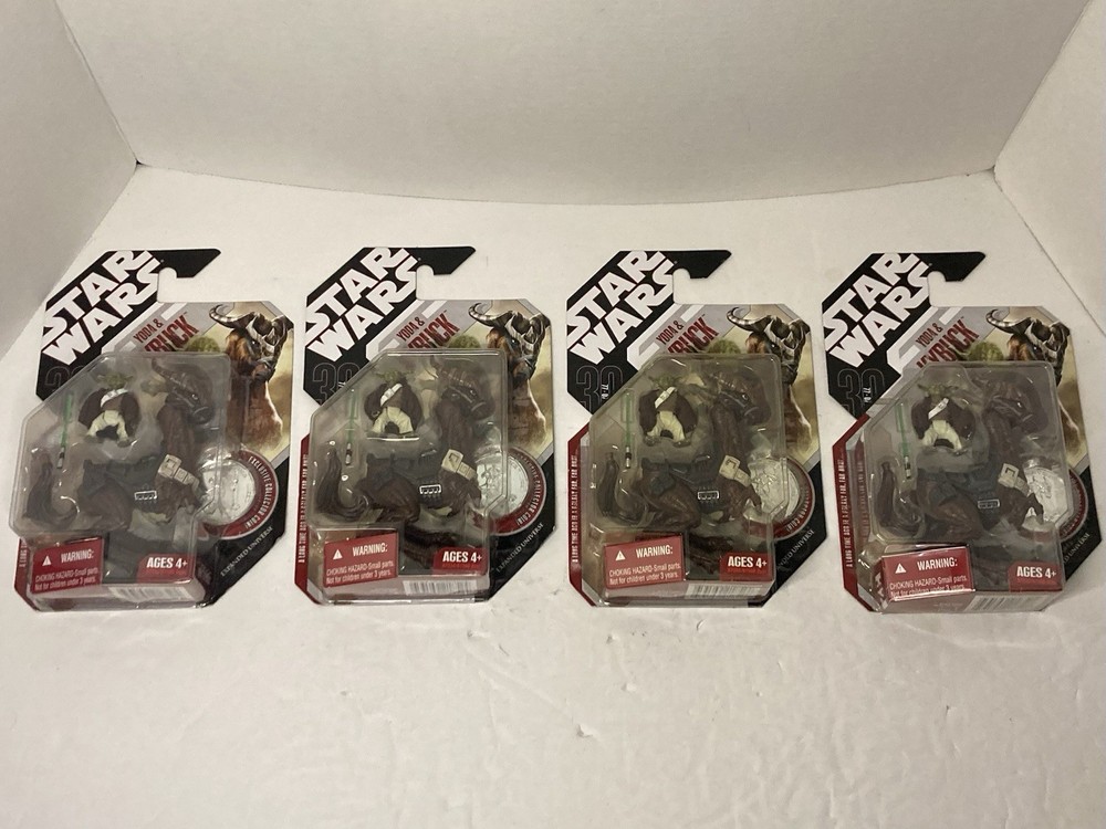 Star Wars 30th Anniversary Expanded Universe Yoda & Kybuck #32 Hasbro 2007 Jedi