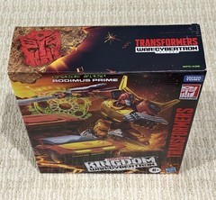 Supa Dupa HOT Transformers WFC Kingdom Commander Class Rodimus Prime UNOPENED