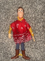 Custom Toy Story 5 Woody (PONCHO ONLY!)Disney Pixar