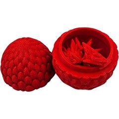 3D Printed Dragon Egg Full Articulated Crystal Dragon Fidget Toy Home Decor Toys