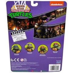 Teenage Mutant Ninja Turtles Movie Star Mikey Figure Retro Reissue 2023 Sealed