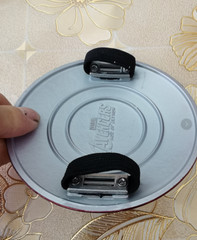 1/6 Captain America Shield 2.0 Metal material buckle Hand for Hot Toys USA