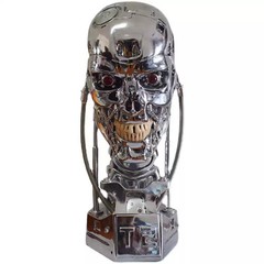 The Terminator T2 Arnold T800 1:1 Life-size Bust Endoskeleton Resin Statue gift