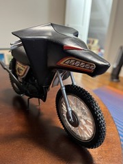 Big Jim Mattel Wolfpack The Whip Howler Motorcycle Honda Rugged Rider P.A.C.K.