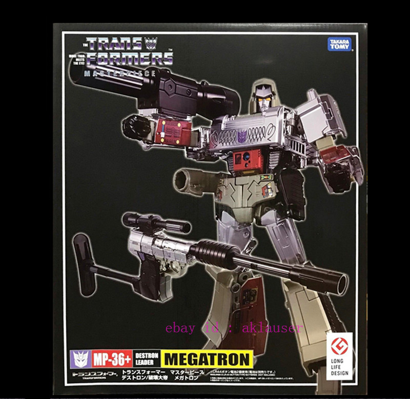 Perfect new Takara Tomy Masterpiece Mp36+ Mp-36+ Megatron Action Figure Stock