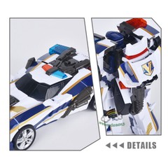 Tobot V Galaxy Detectives Sergeant Justice Transforming Robot Figure Toy