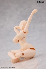 K-Toys KT02 1/12 Busty Manga Girl Flexible Figure Body 6inches
