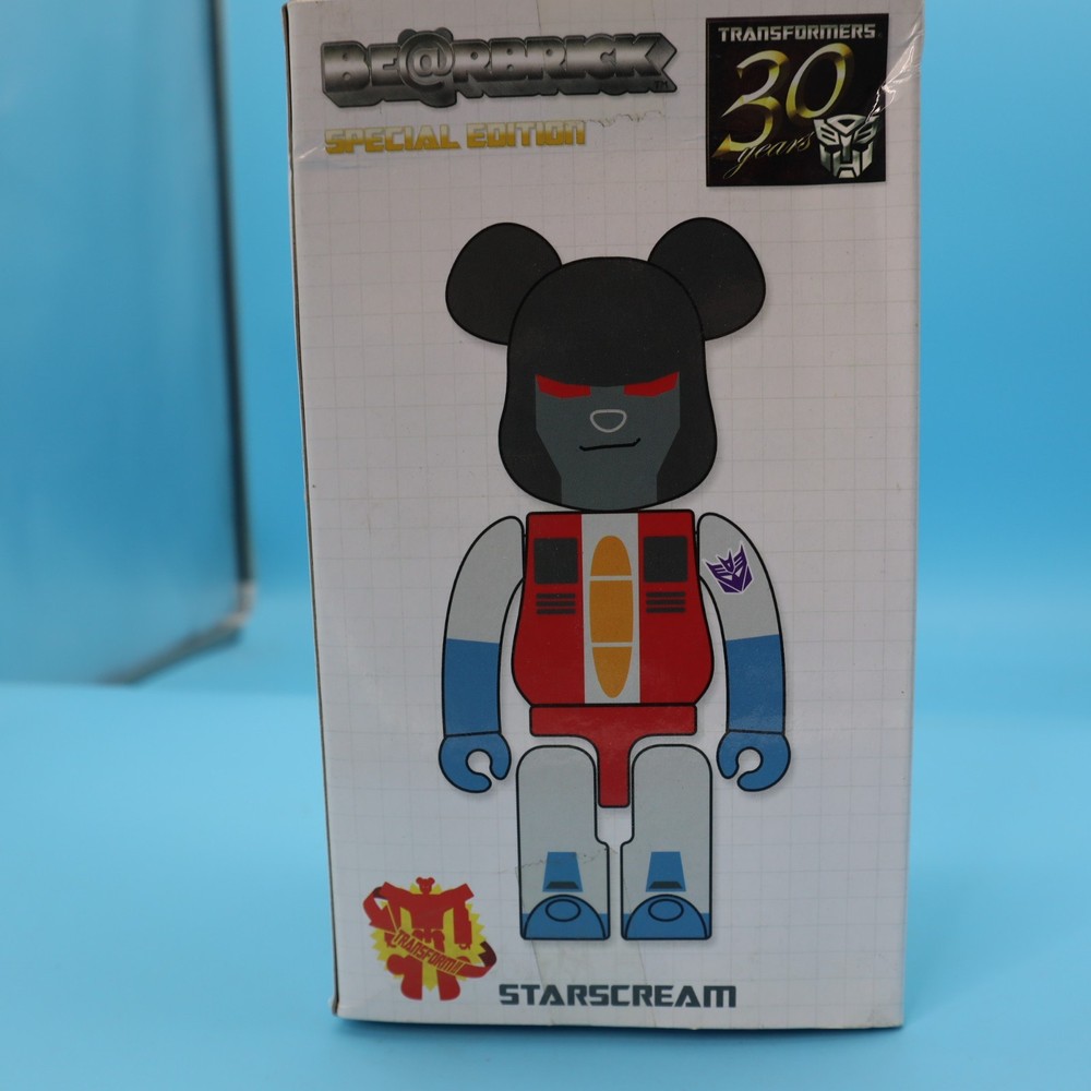 Bearbrick Transformers Starscream Special Edition 30th Anniversary 200% SEALED