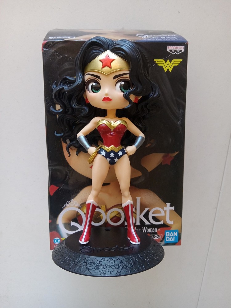 Q posket Wonder Woman – JUSTICE LEAGUE – A Prize Figure – Banpresto -New In Box