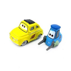 Disney Pixar Mini Cars Luigi &Guido Professor Kid Toy 1:55 Diecast Collect Gifts