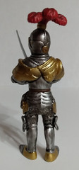 Schleich Knight Broad Sword Gold Silver Red Plume Toy Retired Vintage 2003