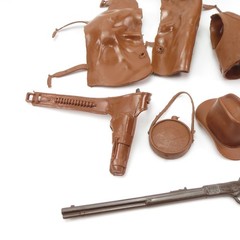 Johnny West Vintage Marx Johnny West Best Of The West Accessories Lot