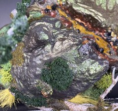 Lava Light Up Action Figure Base Custom Designed 7″x 10″ Diorama Tabletop Gaming