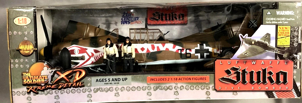 Ultimate Soldier X-D Xtreme Detail Luftwaffe Stuka Dive Bomber New in box