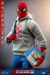 Spider-Man Hot Toys Disney D23 Expo Exclusive Figure Avengers Campus In Hand!