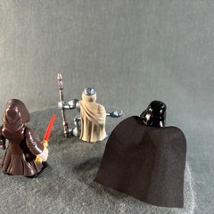 Star Wars Galactic Heroes Darth Vader Sidious Palpatine MagnaGuard Figure Lot