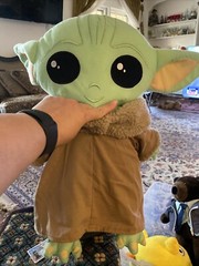 Star Wars: The Mandalorian Baby Yoda Pillow Buddy 3 Years Old And Up – Green