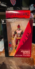 DC Super-Villains Crime Syndicate JOHNNY QUICK with Atomica. Brand new sealed.