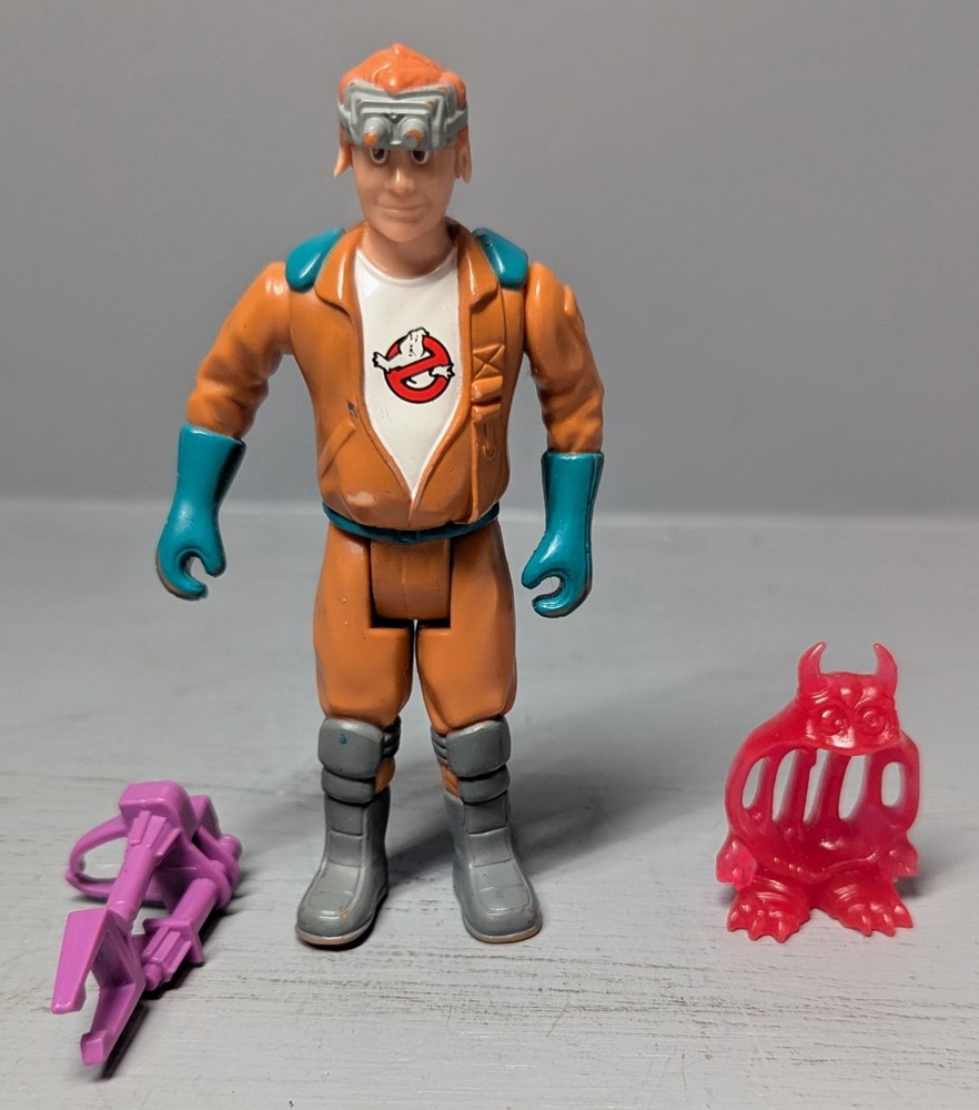 complete Ray Stantz action figure 1987 Kenner Real Ghostbusters Fright Features