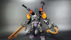IN STOCK Weapon Chain Saw Knife Axe Upgrade Kit For AOTP Megatronus The Fallen
