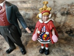 Rare How The Grinch Stole Christmas Cindy Lou Who & The Mayor Figures Playmates
