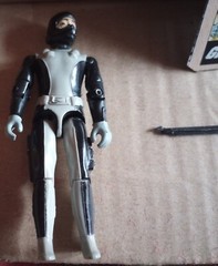 GI Joe Torpedo Action Figure With File Card Weapon Flippers Hasbro 1983 VTG G.I.