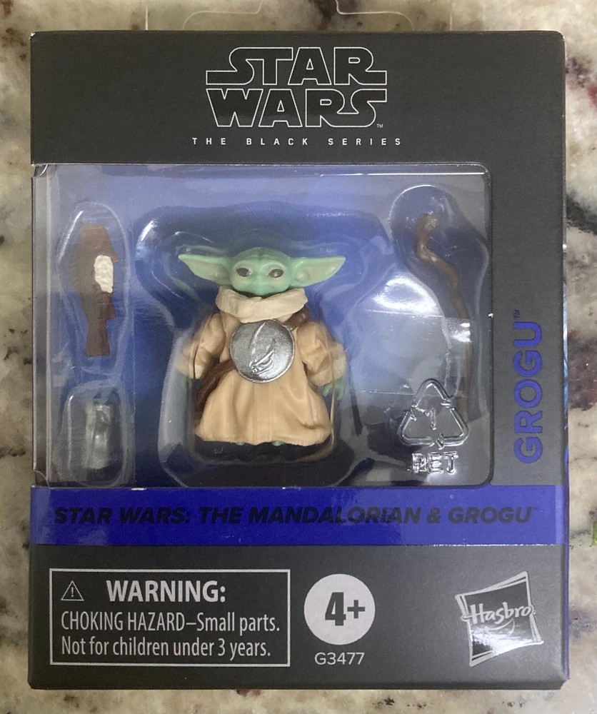 STAR WARS THE BLACK SERIES GROGU FROM MANDALORIAN & GROGU MOVIE