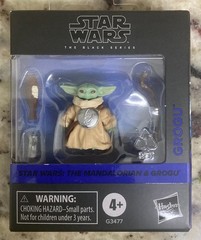 STAR WARS THE BLACK SERIES GROGU FROM MANDALORIAN & GROGU MOVIE