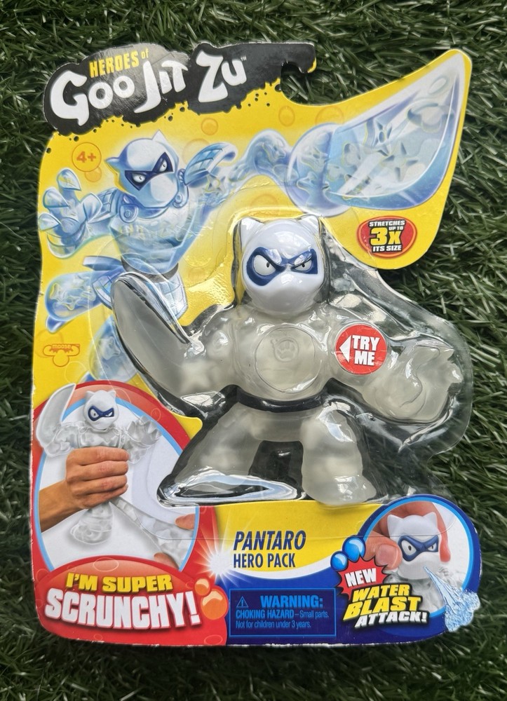 Heroes of Goo Jit Zu “PANTARO” Action Figure Water Blast Attack! Squishy, NIP