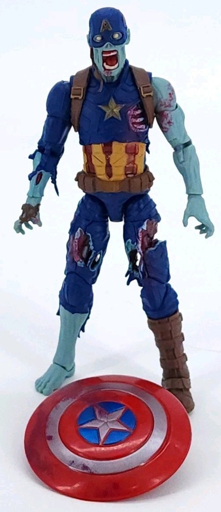 ZOMBIE CAPTAIN AMERICA Marvel Legends What If Disney Plus TV show Complete