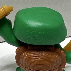 Just Play TMNT Michelangelo Turtle Action Figure w/ Nunchucks, 2023