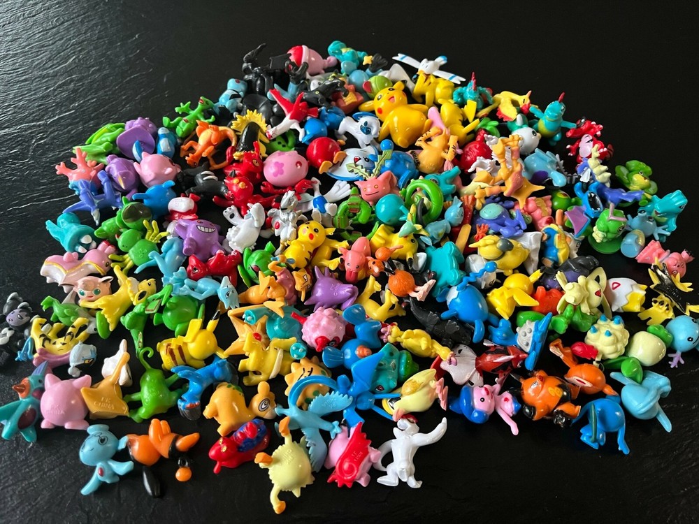Lot of 150 1″ Miniature Pokemon Toys Mini PVC Figures PK China Armor Mewtwo MORE