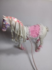 1991 Lewis Galoob Toys Starlight Walking Nod White Horse Working with Remote Box