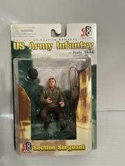 Dragon Figures US Army Infantry Italy 1944 Section Sergeant 1/18 Scale