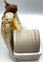 Stone Table Angel with 150 Different Biblical Verses ( 5.2 Inches high )
